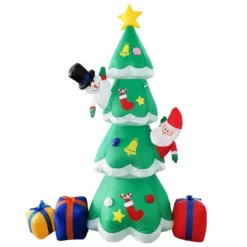 Festiss 2.1m Christmas Tree With Gifts Christmas Inflatable With LED FS-INF-04