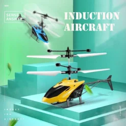 GENERIC Mini RC Infrared Induction Helicopter Aircraft Drone Flashing Light Toys Christmas Gift Yellow -Dolce & Gabbana Sales Shop v255 induction aircraft y mini rc infrared induction helicopter aircraft drone flashing light toys christmas gift 621274 02