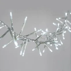 1 Set Of 20 LED Plain Artic White Bulb Battery Powered String Lights Christmas Gift Home Wedding Party Bedroom Decoration Table Centrepiece 7 1 Set Of 20 LED Plain Artic White Bulb Battery Powered String Lights Christmas Gift Home Wedding Party Bedroom Decoration Table Centrepiece -Dolce & Gabbana Sales Shop v382 plainwhbattlead 68315 02