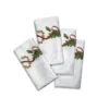 Set Of 4 Ornate Christmas Xmas Festival Jacquard Napkins -Dolce & Gabbana Sales Shop v442 lde misc ornatenapkins white sq 77899 00
