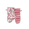 Ladelle Berry Berry Christmas Set Of 2 Oven Mitts 18 X 33 Cm -Dolce & Gabbana Sales Shop v442 lde ovenm berryberrysetof2 red sh 77662 00