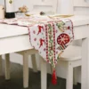 Christmas Table Runner Thickened Knitted Dining Tablecloth Xmas Party Decor(Elk) -Dolce & Gabbana Sales Shop v462 hg 159 03 101779 00