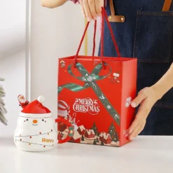 Christmas Cup Gift Box Ceramic Mug Set Mug Gift Set Christmas Coffee Cup(Tree) -Dolce & Gabbana Sales Shop v462 hg 160 02 101782 02