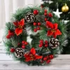 Christmas Wreath Door Garland Decoration Front Door Hanging Flowers Tree Decor(H1-2) 1 Christmas Wreath Door Garland Decoration Front Door Hanging Flowers Tree Decor(H1-2) -Dolce & Gabbana Sales Shop v462 hg 161 03 101787 00