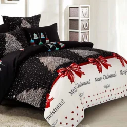 Merry Super King Size Christmas Quilt/Duvet Cover Set -Dolce & Gabbana Sales Shop v493 msk 259 88242 02