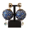 Dolce & Gabbana Christmas Balls Crystal Clip-On Earrings One Size Women -Dolce & Gabbana Sales Shop v539 smy100779 133760 00