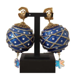 Dolce & Gabbana Christmas Balls Crystal Clip-On Earrings One Size Women -Dolce & Gabbana Sales Shop v539 smy100779 133760 02