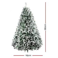 Jingle Jollys Christmas Tree 1.8M Xmas Trees Decorations Snowy 758 Tips -Dolce & Gabbana Sales Shop xm tr full 6f gs 01
