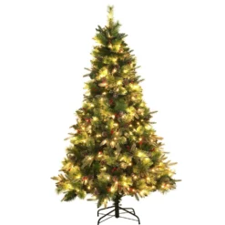 Jingle Jollys 2.1M Christmas Tree With Pine Cones Red Berries Prelit LED Warm Lights 7 Jingle Jollys 2.1M Christmas Tree With Pine Cones Red Berries Prelit LED Warm Lights -Dolce & Gabbana Sales Shop xm tr full 7f pe led 83850 02