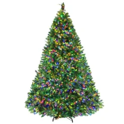 Jingle Jollys Christmas Tree 2.4M Xmas Tree Decoration 8 Light Mode Multi Colour -Dolce & Gabbana Sales Shop xm tr full 8ft mc 21100 02