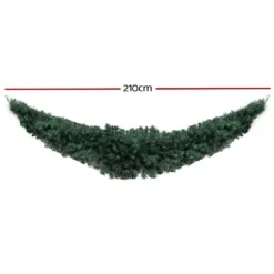 Jingle Jollys 2.1m Christmas Garland Xmas Decorations Green Wedding Party 6 Jingle Jollys 2.1m Christmas Garland Xmas Decorations Green Wedding Party -Dolce & Gabbana Sales Shop xm tr gar 7ft gr 01