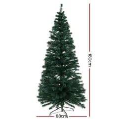 GENERIC Jingle Jollys 1.8m Christmas Tree Optic Fibre LED Xmas Tree 300 Tips -Dolce & Gabbana Sales Shop xm tr led 6f gr dx 8468 01