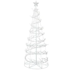 Jingle Jollys Christmas Tree 1.8M 6FT LED Xmas Decoration Cold White Lights -Dolce & Gabbana Sales Shop xm tr led spiral 7f ww 02