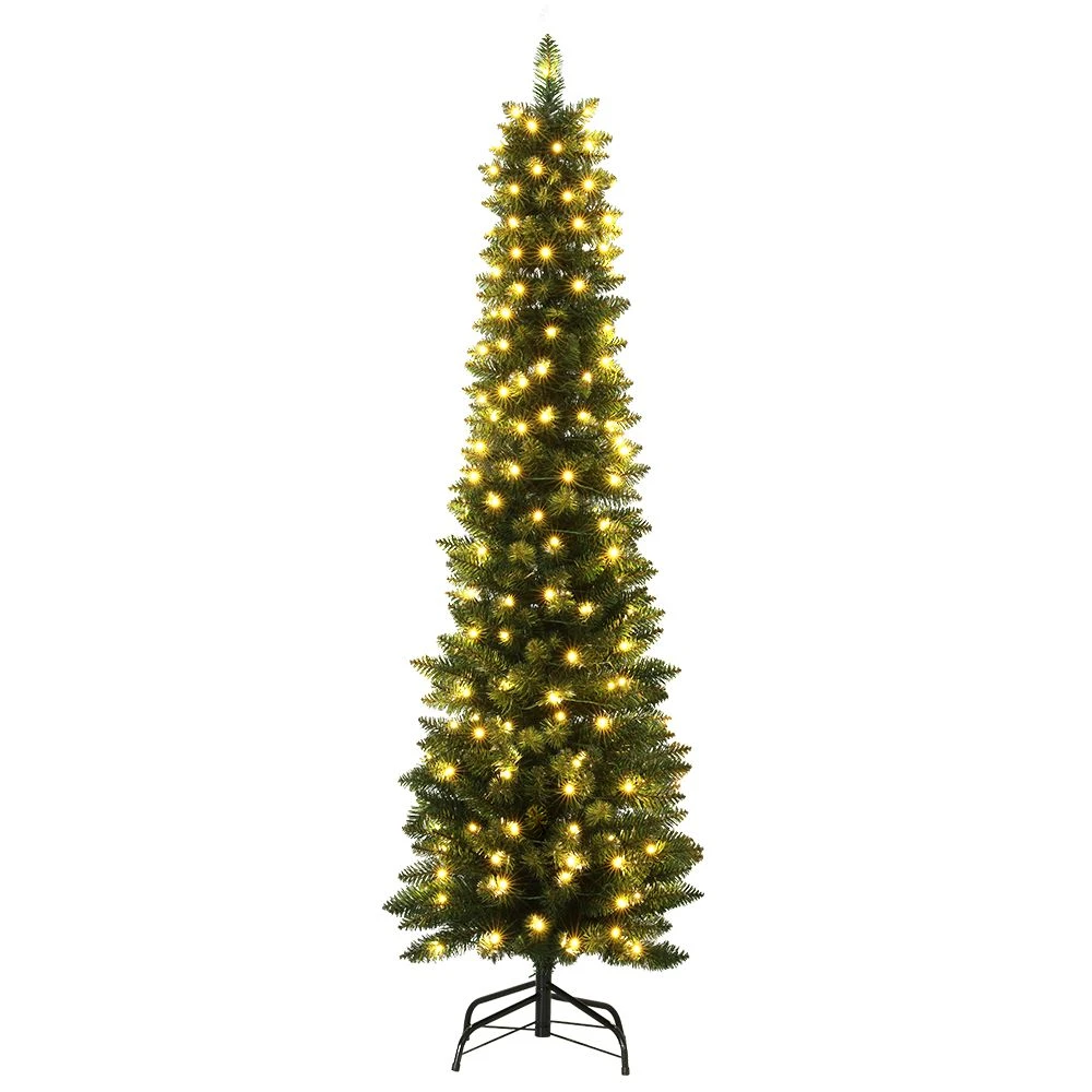 Jingle Jollys Christmas Tree 1.8m Pre-Lit 200 LED Lights Xmas Tree Decorations 5 Jingle Jollys Christmas Tree 1.8m Pre-Lit 200 LED Lights Xmas Tree Decorations - Image 3