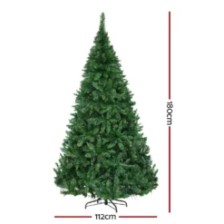 GENERIC Jingle Jollys Christmas Tree 1.8m Xmas Tree Decorations 874 LED 8 Light Mode -Dolce & Gabbana Sales Shop xm tr well 6f led n 18595 01