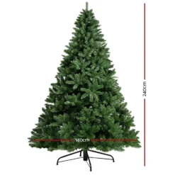 GENERIC Jingle Jollys 8FT Christmas Tree - Green -Dolce & Gabbana Sales Shop xm tr well 8f gr 01