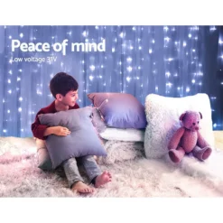 GENERIC Christmas LED Curtain Lights [XMAS-CUR600-6M-WH] -Dolce & Gabbana Sales Shop xmas cur600 6m wh 02