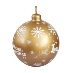 Jingle Jollys Christmas Inflatable Ball Bauble 60cm Outdoor Decoration Gold -Dolce & Gabbana Sales Shop xmas inf bauble gold 88783 02
