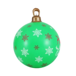 Jingle Jollys Christmas Inflatable Ball Bauble 60cm Outdoor Decoration Green 7 Jingle Jollys Christmas Inflatable Ball Bauble 60cm Outdoor Decoration Green -Dolce & Gabbana Sales Shop xmas inf bauble green 88780 02