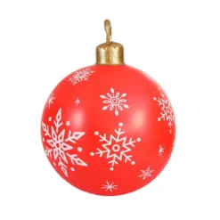 Jingle Jollys Christmas Inflatable Ball Bauble 60cm Outdoor Decoration Red -Dolce & Gabbana Sales Shop xmas inf bauble red 88782 02