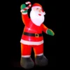 Jingle Jollys Christmas Inflatable Santa 3M Illuminated Decorations -Dolce & Gabbana Sales Shop xmas inf smilsan 10ft 00
