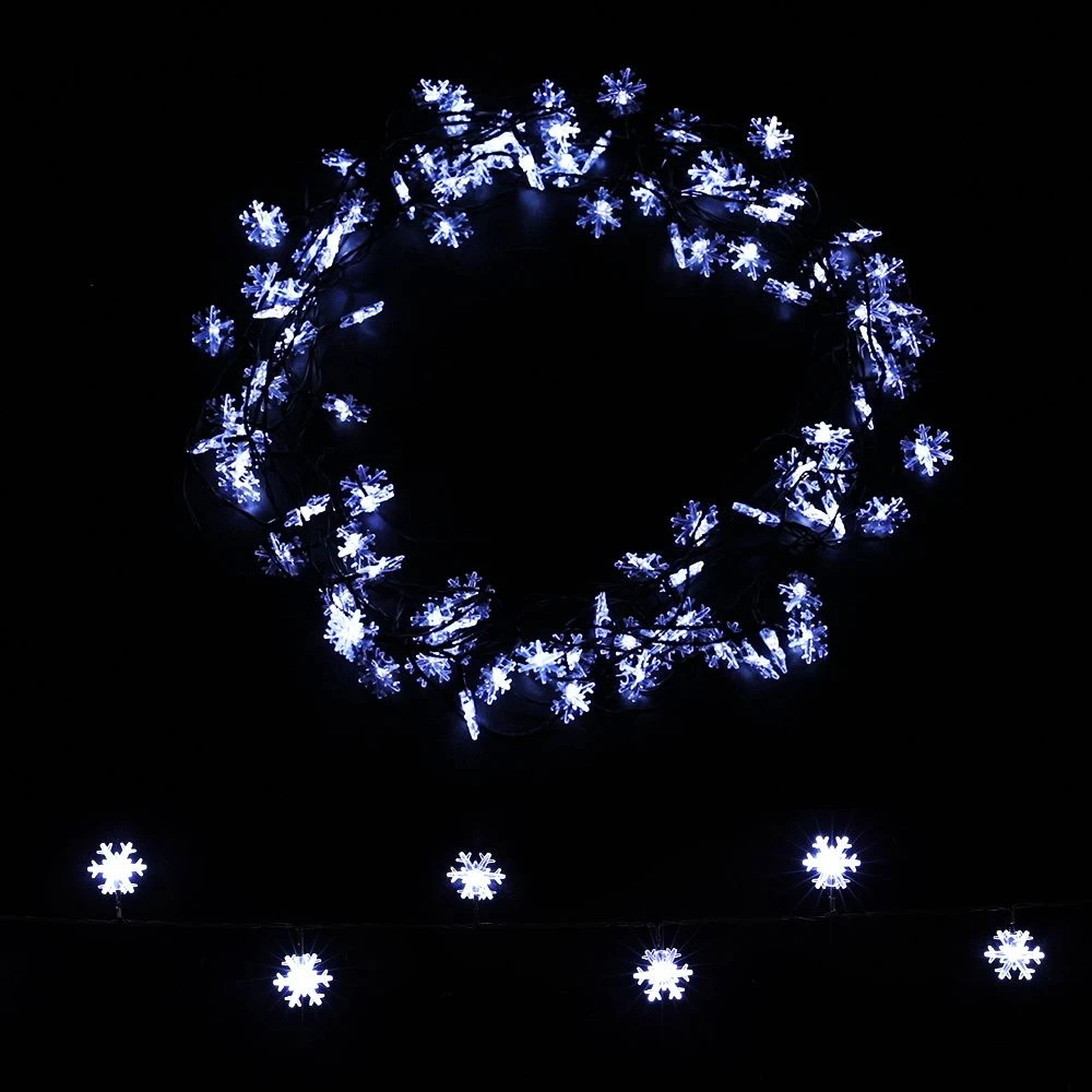 Jingle Jollys Christmas Lights 100 LED 10M String Light Snow Decorations 3 Jingle Jollys Christmas Lights 100 LED 10M String Light Snow Decorations