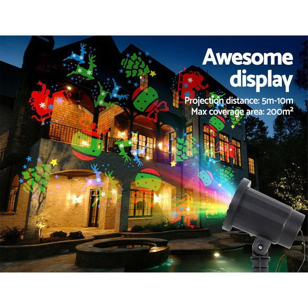 GENERIC Jingle Jollys Christmas Lights Projector Light Outdoor Decorations Outdoor 5 GENERIC Jingle Jollys Christmas Lights Projector Light Outdoor Decorations Outdoor - Image 3