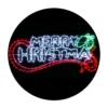 Jingle Jollys Christmas Lights 96cm Merry Christmas 288 LED Decorations
