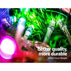 Jingle Jollys 50M Christmas Lights String Light 500 LED Colourful -Dolce & Gabbana Sales Shop xmas st500 100m mc 02
